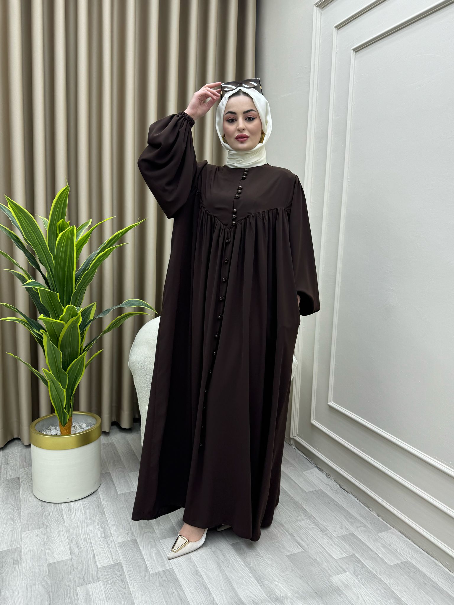 Serra Elbise Kahverengi